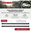 image:imageYakima 1 Pair Crossbars 60 Inch Heavy Duty Bars with T Slot Attachments for Rooftop Tents