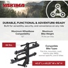 image:imageYakima 2Bike Platform Hitch Rack Tilting Bike Carrier StageTwo 2  HeavyDuty Bicycle Storage Equipment and Accessories for Vehicles