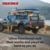 image:imageYakima Adjustable Truck Bed Rack with Tie Down Points amp TSlots Overhaul HD Black  HeavyDuty Hauling Accessories for Travel and Camping  Ideal for Kayaks Surfboards and Bikes