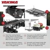 image:imageYakima Cargo Basket Mount Car SUV or Truck Tailgate Carrier for EXO Hitch Rack System  Basket Accessory Only EXO GearWarrior
