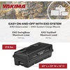 image:imageYakima EXO GearLocker Car Cargo Carrier Hard Top Shell Box for EXO SwingBase System Black  HeavyDuty Vehicle Storage Accessories for Travel and Camping