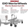 image:imageYakima EXO WarriorWheels Sturdy Heavy Duty Cargo Basket Cart Kit Connects to the EXO GearWarrior Roll up to 110 Pounds with Easy to Grab Handle Black