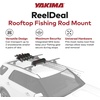 image:imageYakima Fishing Pole Rod Car Rack Mount ReelDeal 4 Ski amp 2 Snowboard Holder w SKS Locks  HeavyDuty and Portable Vehicle Storage Accessories for Travel Organization