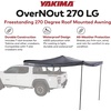 image:imageYakima Freestanding Roof Mounted Awning 270 Degree 80 Sq Ft Travel Sun Protection Canopy wSupport Legs for Left Side of Vehicle OverNOut 270 LG
