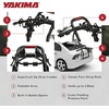 image:imageYakima FullBack 3 Premium Trunk Bike Rack Holds 3 Bikes ToolFree Installation SuperCush ZipStrips Foldable Arms SKS Locks Bottle OpenerFullback 2