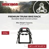 image:imageYakima FullBack 3 Premium Trunk Bike Rack Holds 3 Bikes ToolFree Installation SuperCush ZipStrips Foldable Arms SKS Locks Bottle OpenerFullback 3