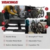image:imageYakima HoldUp 2Bike Platform Hitch Mount Rack Fits 2 Receivers Rear Vehicle Carrier with Tilt and Compact Storage for Cars SUVs and Trucks