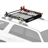 image:imageYakima LoadWarrior Medium Sized Heavy Duty Steel Cargo Basket Roof Rack with Universal Mounting Hardware for All Yakima StreamLine Crossbars Black