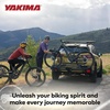 image:imageYakima Platform Hitch Bike Rack Rear Vehicle Bicycle Carrier w Tilting Tray for 2 Bikes Fits 16 to 29 Inch Wheel Size StageTwo 2 Anthracite
