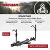image:imageYakima Platform Hitch Bike Rack Rear Vehicle Bicycle Carrier with Tilting Tray for 2 Bikes StageTwo 125 Anthracite