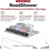 image:imageYakima Portable Pressurized Water Storage 7 Gallon Camping Shower amp Travel Wash Station with Garden Hose Adapter amp 55 Inch Hose RoadShower