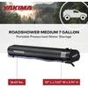 image:imageYakima Portable Pressurized Water Storage 7 Gallon Camping Shower amp Travel Wash Station with Garden Hose Adapter amp 55 Inch Hose RoadShower