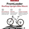 image:imageYakima Rooftop Bike Rack Mount HeavyDuty Car amp SUV Roof Carrier FrontLoader Black  Bicycle Storage Equipment and Accessories for Vehicles