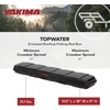 image:imageYakima Rooftop Rod Box Portable Hard Case for up to 8 Fishing Poles up to 8 Ft Long  Foam Pads amp Removable Rod Holders for Gear Storage TopWater