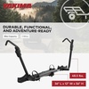 image:imageYakima StepUp 2Bike WheelMount Platform Rack Fits 2 Receivers Rear Vehicle Carrier for Cars SUVs and Trucks with StadiumSeating and Offset Trays