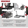 image:imageYakima StepUp Swing 2Bike Metal SwingAway Rack Fits 2 Receivers Rear Vehicle Carrier for Cars SUVs amp Trucks with Stadium Seating amp Offset Trays