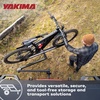 image:imageYakima StepUp Swing 2Bike Metal SwingAway Rack Fits 2 Receivers Rear Vehicle Carrier for Cars SUVs amp Trucks with Stadium Seating amp Offset Trays