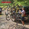 image:imageYakima Versatile HangTight 4 Vertical Hanging Hitch Steel Bike Rack for 2 Inch Hitch Receivers with Fully Padded Cradles and Tilting Design Black
