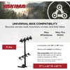 image:imageYakima Versatile HangTight 4 Vertical Hanging Hitch Steel Bike Rack for 2 Inch Hitch Receivers with Fully Padded Cradles and Tilting Design Black
