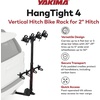 image:imageYakima Versatile HangTight 4 Vertical Hanging Hitch Steel Bike Rack for 2 Inch Hitch Receivers with Fully Padded Cradles and Tilting Design Black