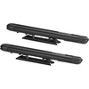 image:imageYakima EXO SnowBank 5 Ski or 4 Snowboard Universal Car Mount Travel Roof Rack with Double Joint Hinge SKS Lock and 1 Button Access Black