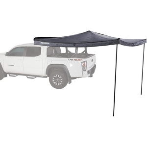 image:imageYakima Freestanding Roof Mounted Awning 270 Degree 80 Sq Ft Travel Sun Protection Canopy wSupport Legs for Left Side of Vehicle OverNOut 270 LG