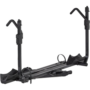 image:imageYakima Platform Hitch Bike Rack Rear Vehicle Bicycle Carrier w Tilting Tray for 2 Bikes Fits 16 to 29 Inch Wheel Size StageTwo 2 Anthracite