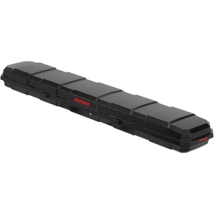 image:imageYakima Rooftop Rod Box Portable Hard Case for up to 8 Fishing Poles up to 8 Ft Long  Foam Pads amp Removable Rod Holders for Gear Storage TopWater