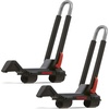 image:imageYakima JayLow JCradle Rooftop Kayak Mount for 1 or 2 Kayaks  Car Roof Rack Carrier for Round Square Factory or Aerodynamic Crossbars Holds 1 Boat Up to 80 Pounds or 2 Boats Up to 110 Pounds Total