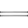image:imageYakima Set of 2 Roof Rack Crossbars Rooftop Car SUV or Truck TSlot Bars Compatible with StreamLine Tower  Bars Only 50 Inch JetStreamSilver