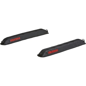 image:imageYakima EasyTop Temporary Roof Rack with Heavy Duty Straps Double Latching Buckle and Tie Down Rope for Boats Skis and Snowboards Black