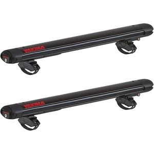 image:imageYakima FatCat EVO 6 Ski amp Snowboard Roof Rack Mount for 6 Pairs of Skis or 4 Snowboards Black  Aerodynamic Car Rooftop Carrier Universal Mounting Lockable with Lift Clearance