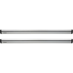 image:imageYakima Set of 2 Roof Rack Crossbars Rooftop Car SUV or Truck TSlot Bars Compatible with StreamLine Tower  Bars Only 50 Inch JetStreamSilver